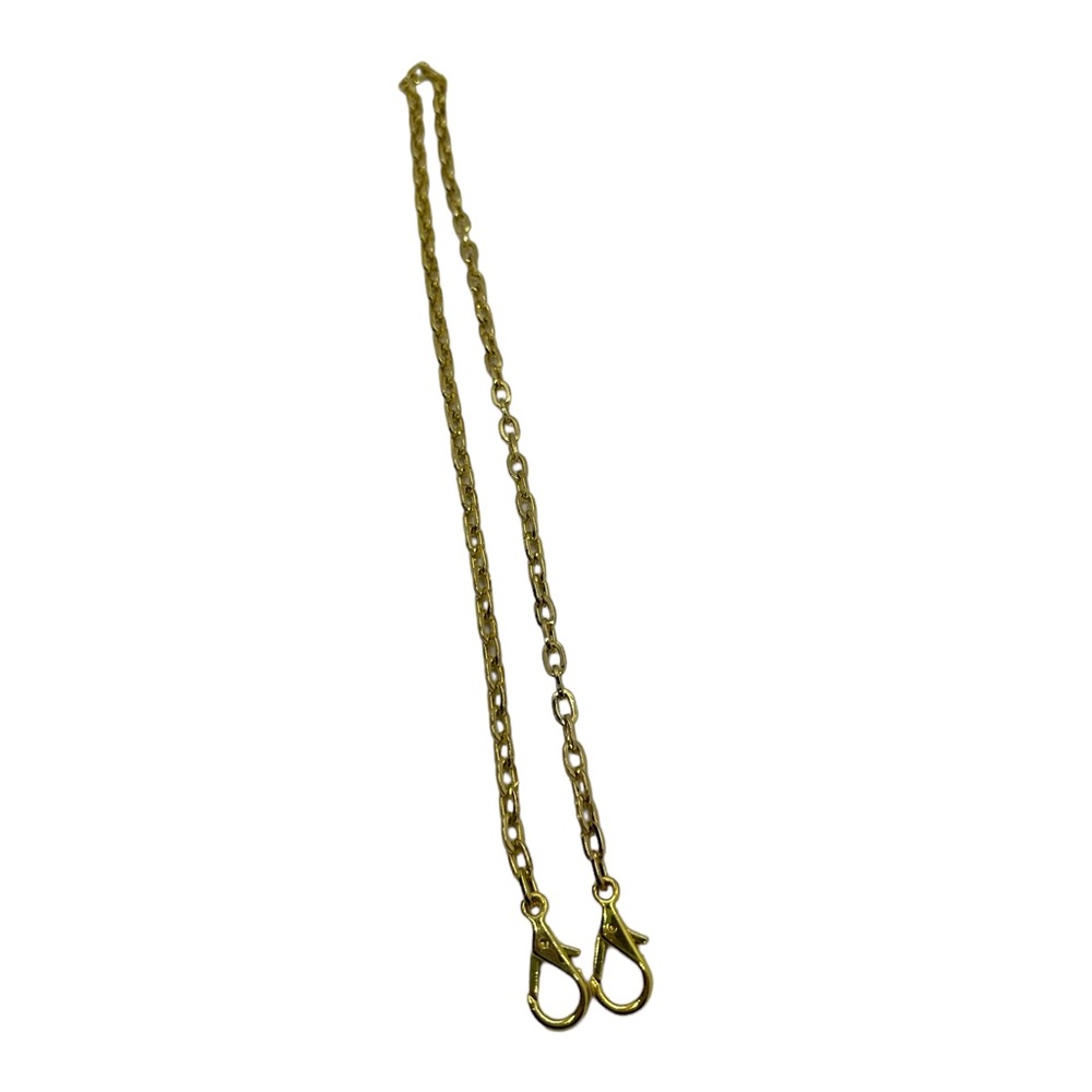 NIB 24 INCH GOLD TONED THIN CHAIN